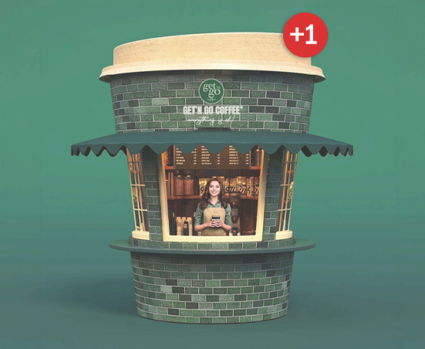 Get'n Go Coffee Kıosk Konsept